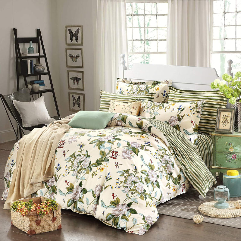 This FADFAY duvet cover set is clean and fresh overall.