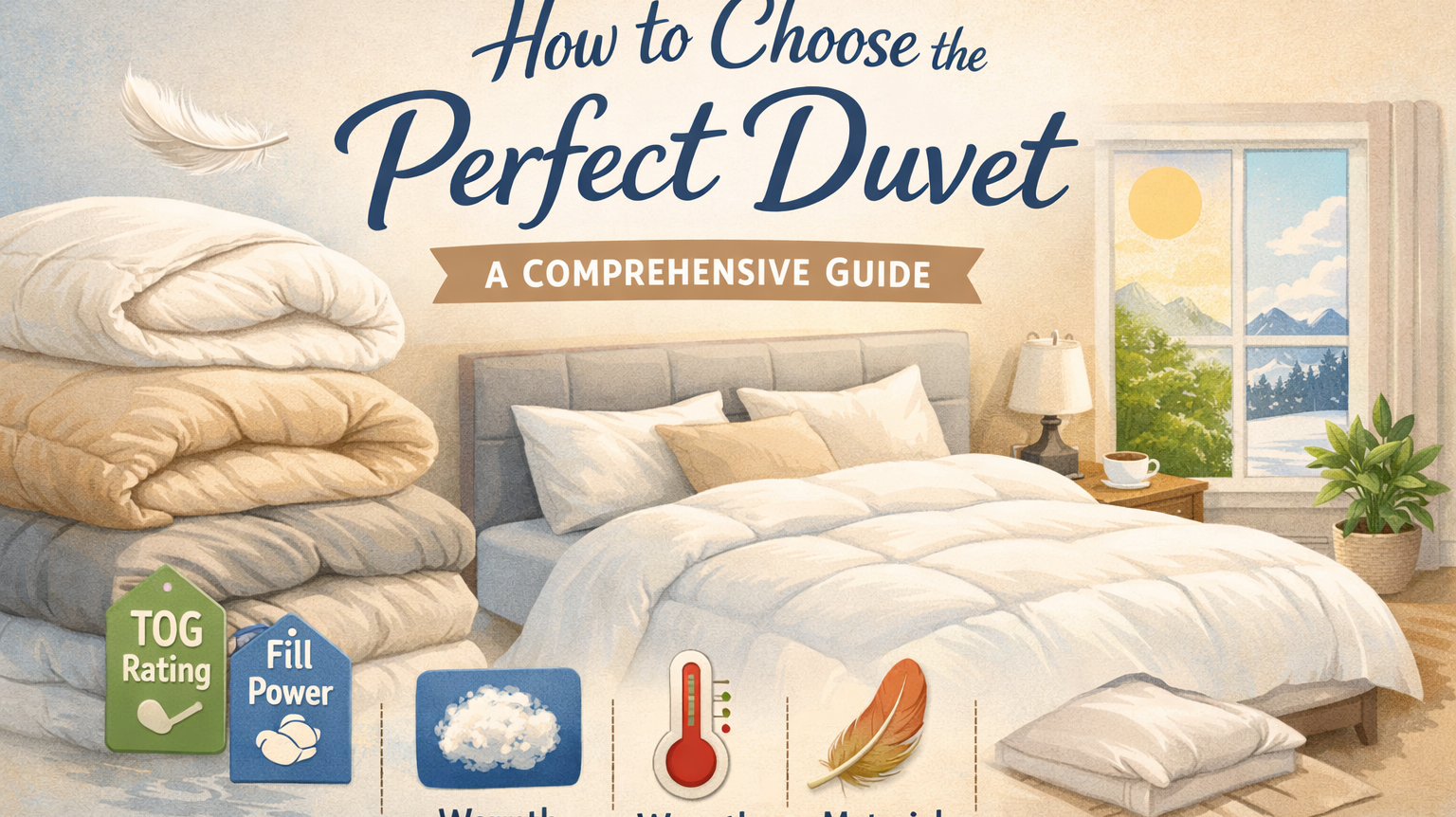 How to Choose the Perfect Duvet: A Comprehensive Guide