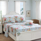This bedroom features a FADFAY four-piece bedding sheet Set.