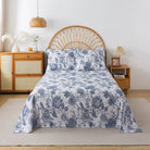 This bedroom features a FADFAY four-piece bedding sheet Set.