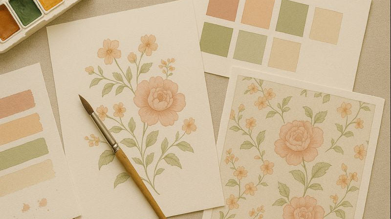 From Color Palettes to Final Patterns: The Design Decisions Behind FADFAY Prints