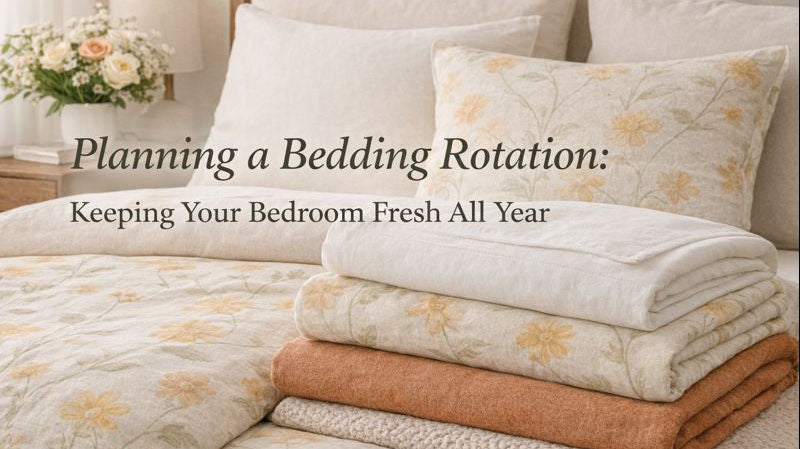 Planning a Bedding Rotation: Keeping Your Bedroom Fresh All Year