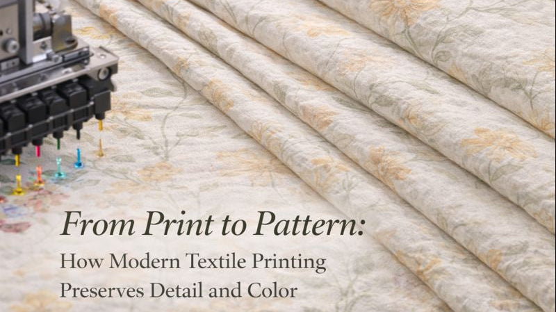 From Print to Pattern: How Modern Textile Printing Preserves Detail and Color