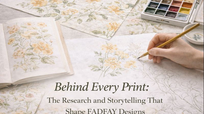 Behind Every Print: The Research and Storytelling That Shape FADFAY Designs