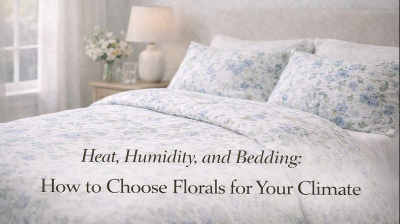 Heat, Humidity, and Bedding: How to Choose Florals for Your Climate