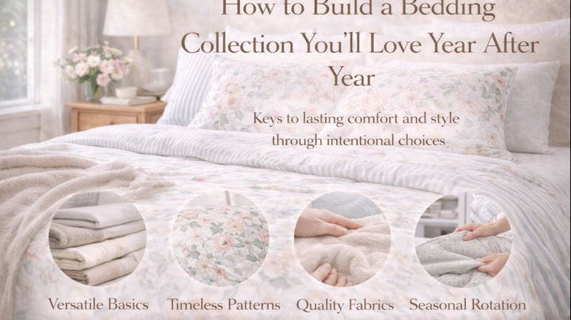 How to Build a Bedding Collection You’ll Love Year After Year