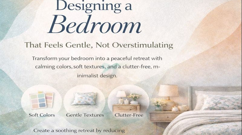 Designing a Bedroom That Feels Gentle, Not Overstimulating
