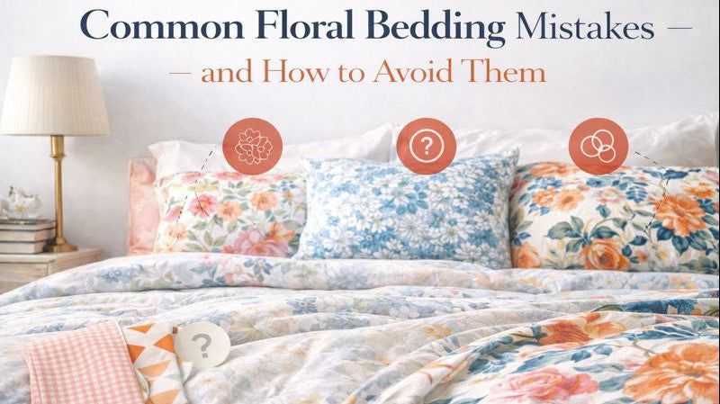 Common Floral Bedding Mistakes — and How to Avoid Them