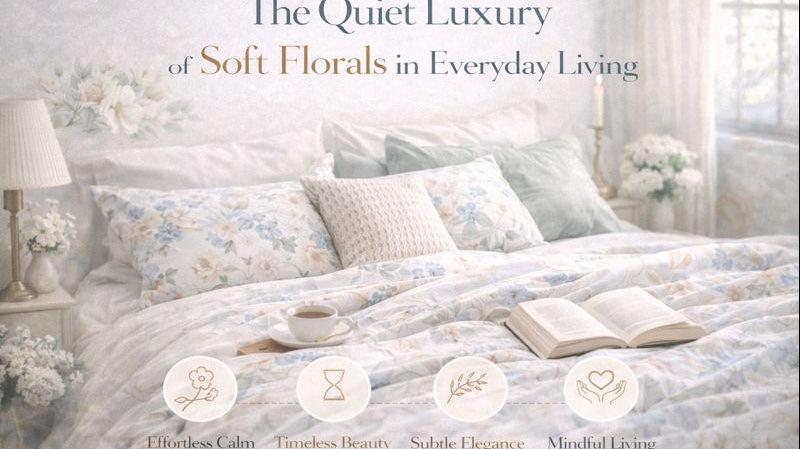 The Quiet Luxury of Soft Florals in Everyday Living