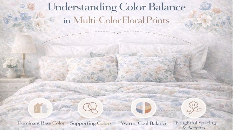Understanding Color Balance in Multi-Color Floral Prints