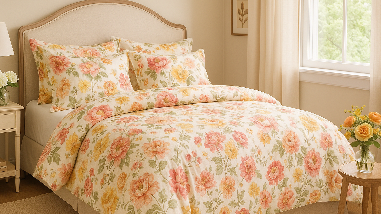 How to Choose the Perfect Floral Bedding for Every Season