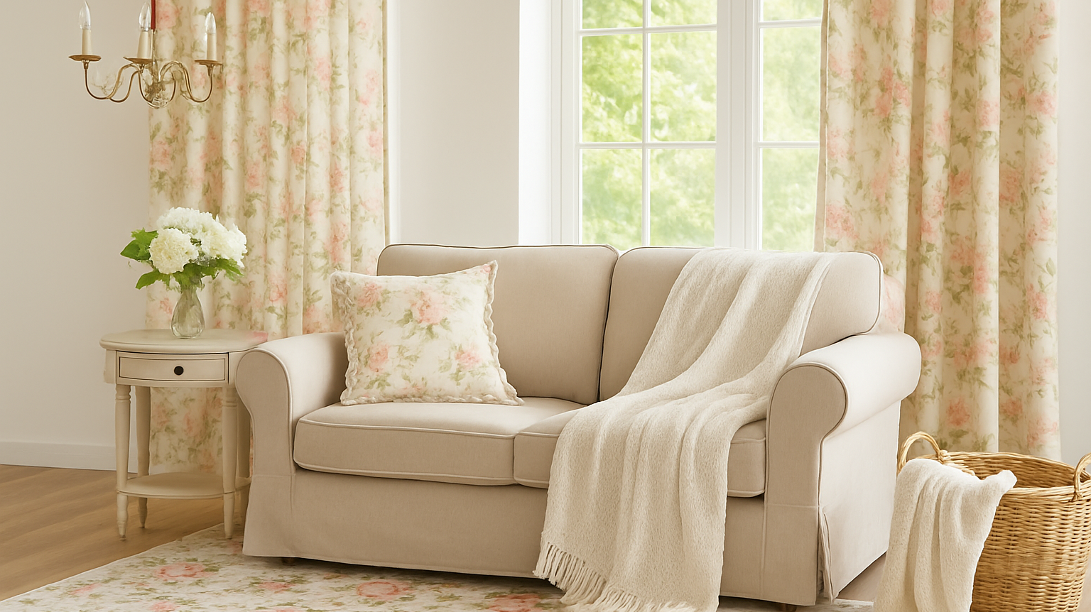 How to Transform a Room Using Only Textiles: Curtains, Throws, and Rugs