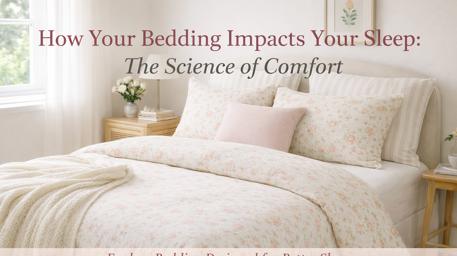 How Your Bedding Impacts Your Sleep: The Science of Comfort