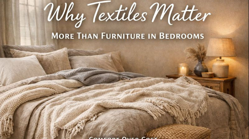 Why Textiles Matter More Than Furniture in Bedrooms