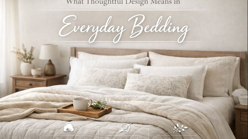 What Thoughtful Design Means in Everyday Bedding
