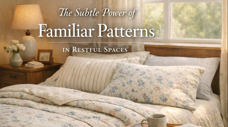 The Subtle Power of Familiar Patterns in Restful Spaces