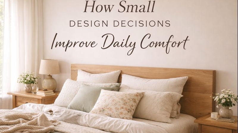 How Small Design Decisions Improve Daily Comfort