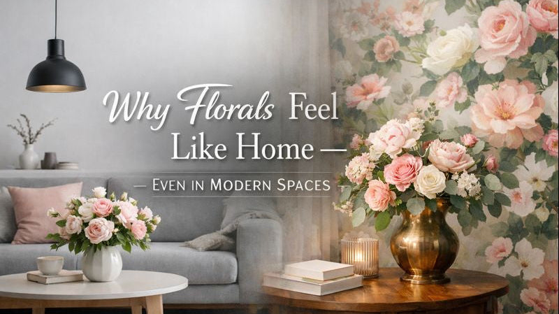 Why Florals Feel Like Home — Even in Modern Spaces