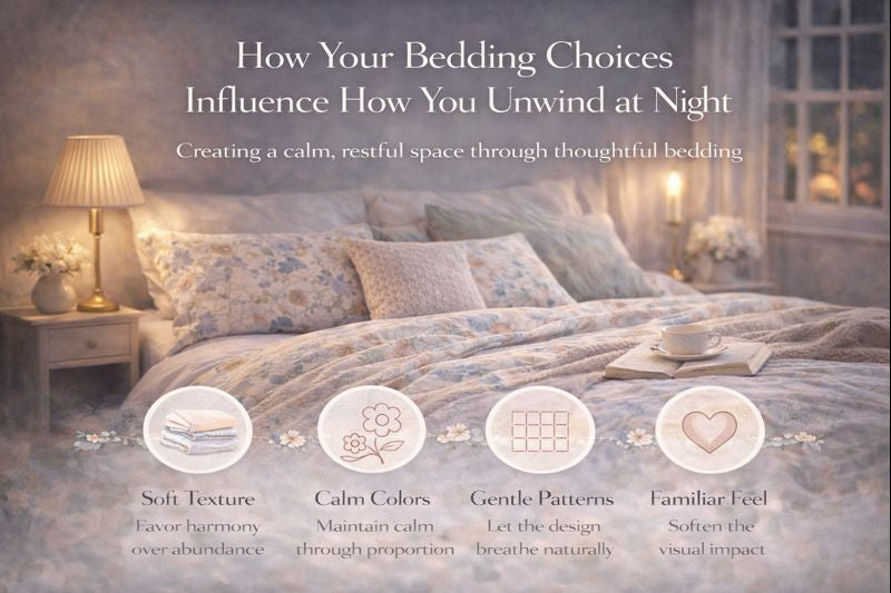 How Your Bedding Choices Influence How You Unwind at Night