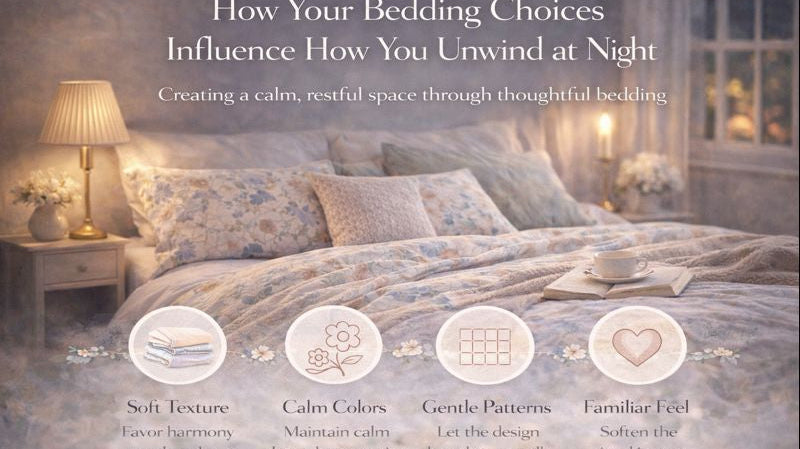 How Your Bedding Choices Influence How You Unwind at Night