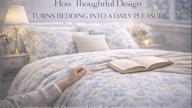 How Thoughtful Design Turns Bedding Into a Daily Pleasure