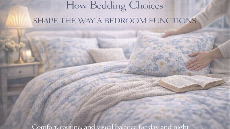 How Bedding Choices Shape the Way a Bedroom Functions
