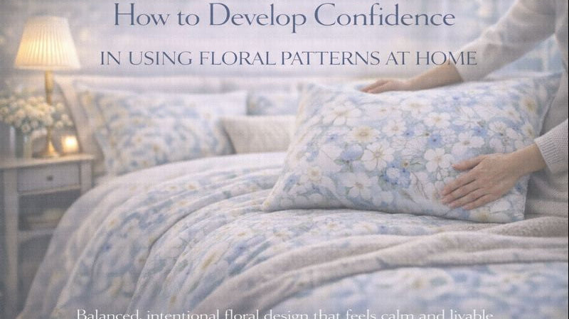 How to Develop Confidence in Using Floral Patterns at Home