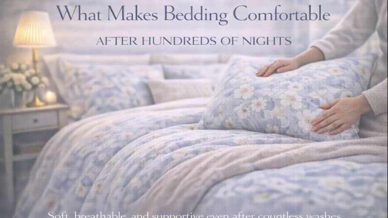 What Makes Bedding Comfortable After Hundreds of Nights