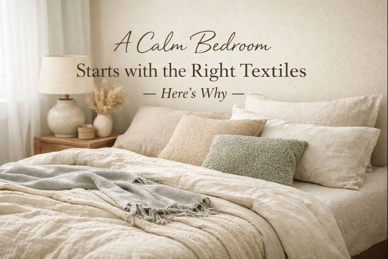 A Calm Bedroom Starts with the Right Textiles — Here’s Why