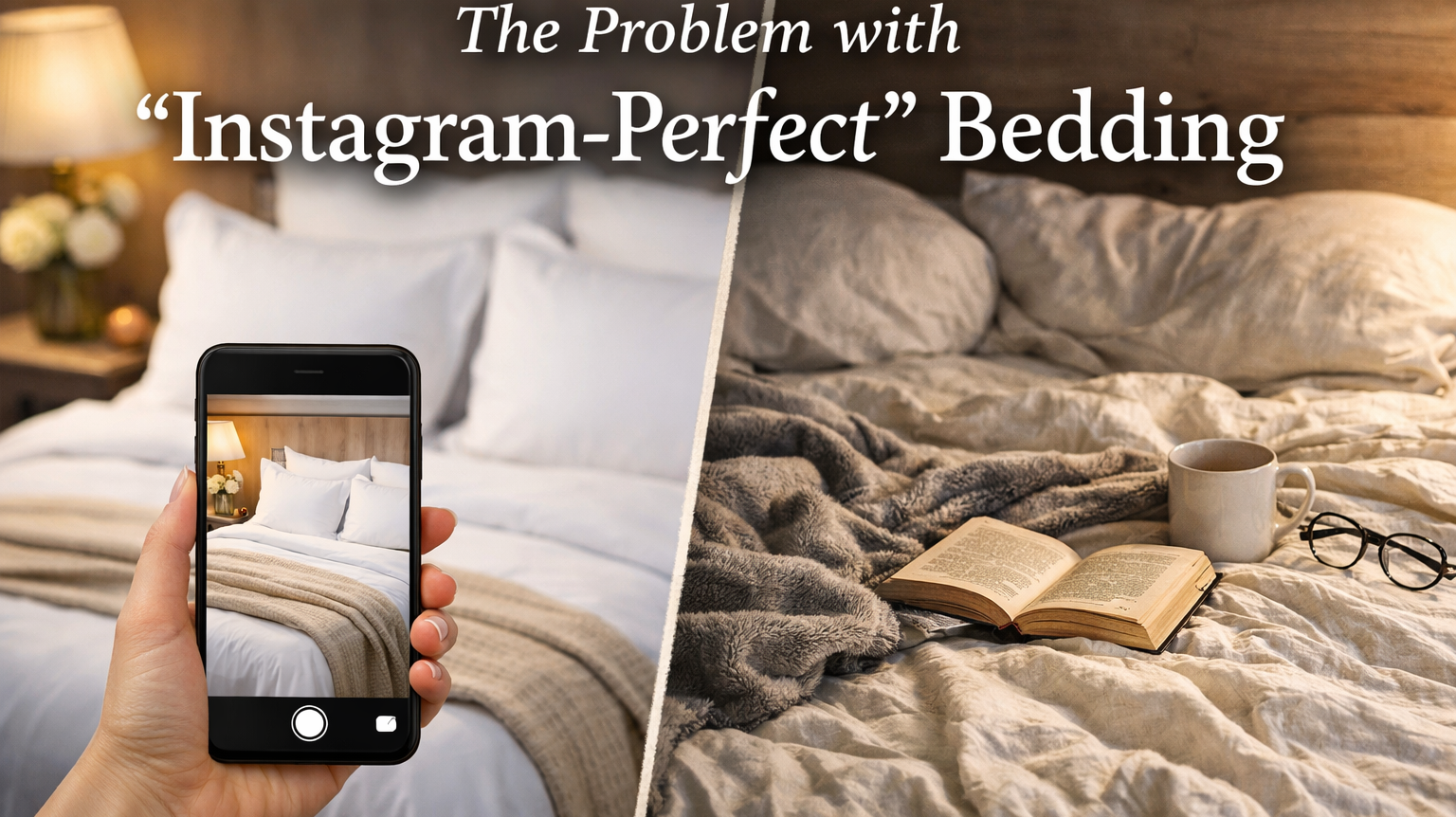 The Problem with ‘Instagram-Perfect’ Bedding