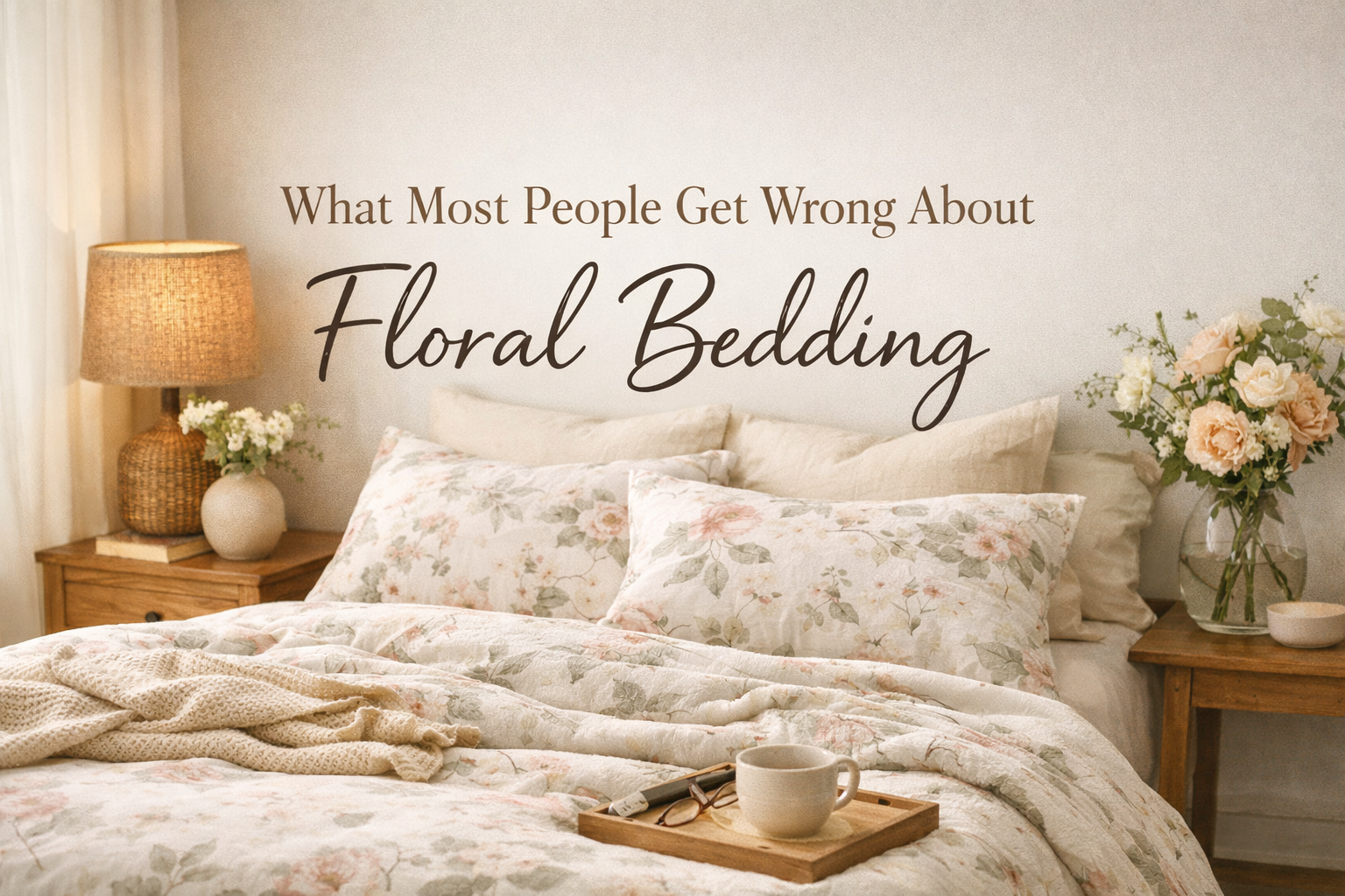 What Most People Get Wrong About Floral Bedding