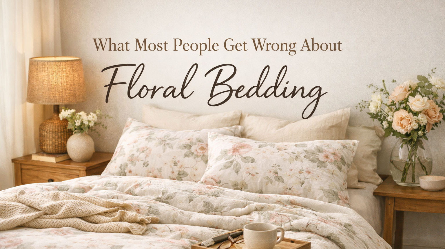What Most People Get Wrong About Floral Bedding