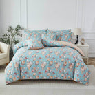 This bedroom features a FADFAY three-piece Duvet Cover Set.