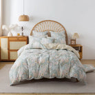 This bedroom features a FADFAY three-piece Duvet Cover Set.