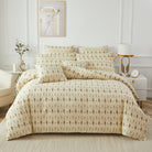 This bedroom features a FADFAY three-piece Duvet Cover Set.