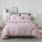 This bedroom features a FADFAY three-piece Duvet Cover Set.