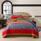 This bedroom features a FADFAY three-piece Duvet Cover Set.