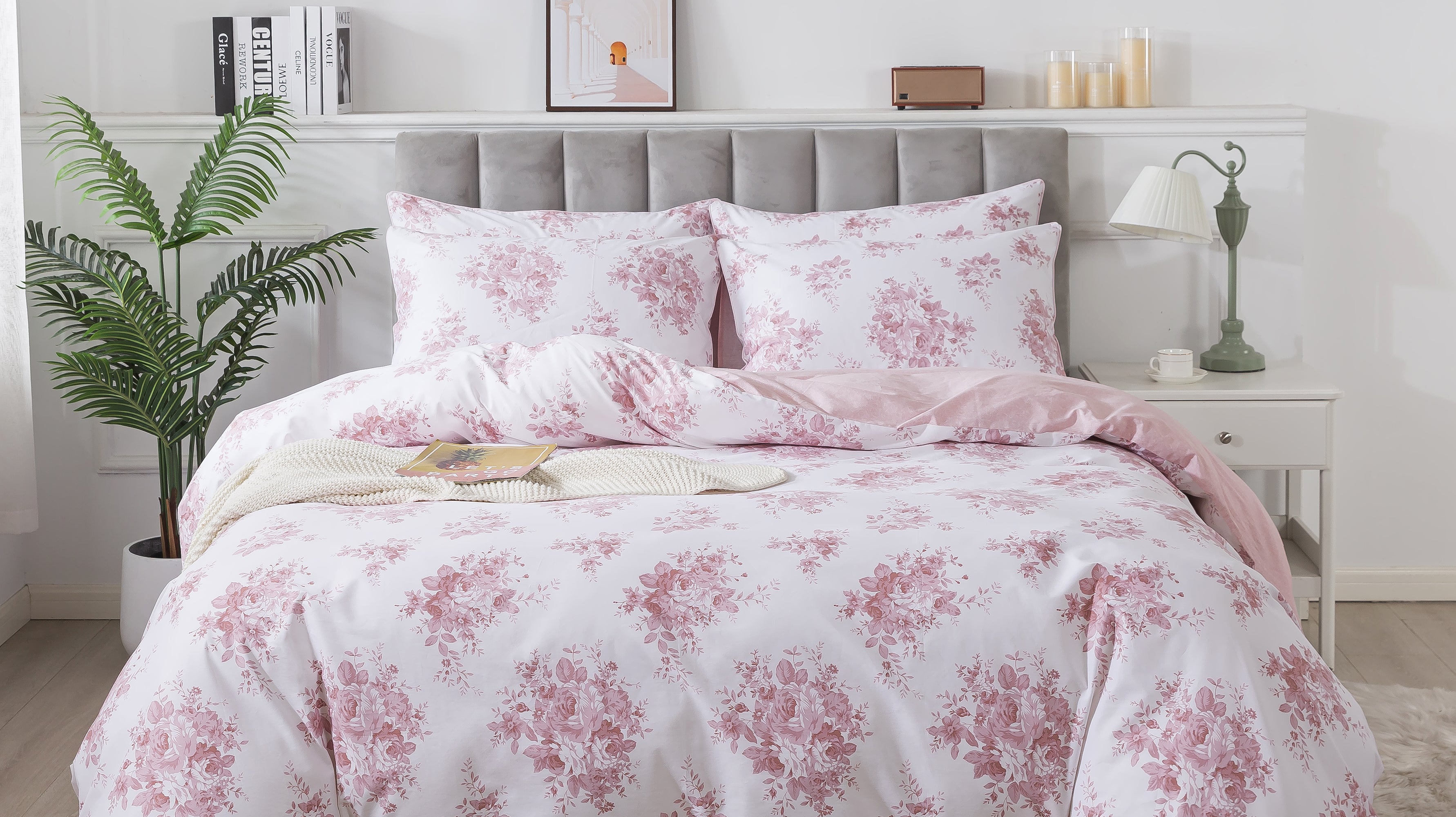 Delphine Pink Comforter Set: A Touch of Elegance for Your Bedroom