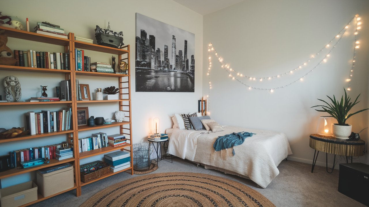 How do you find objects to decorate bedrooms?