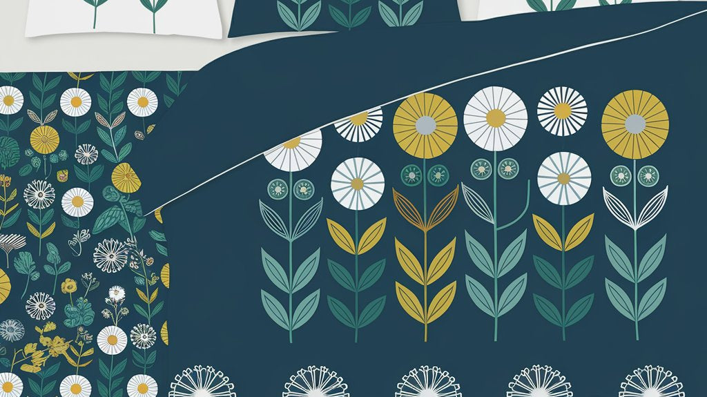 How to Create a Bold Floral Bedding Design Collection