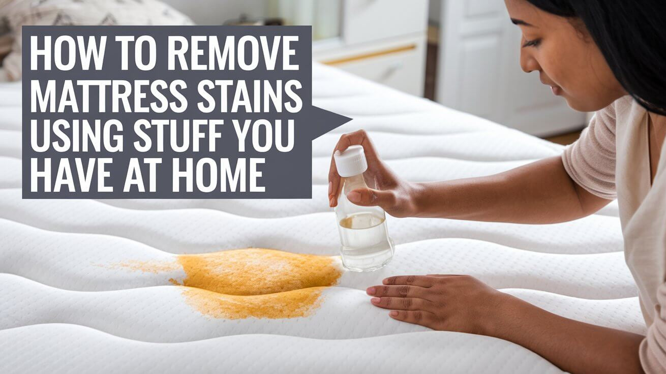 How to Remove Mattress Stains Using Stuff You Already Have at Home
