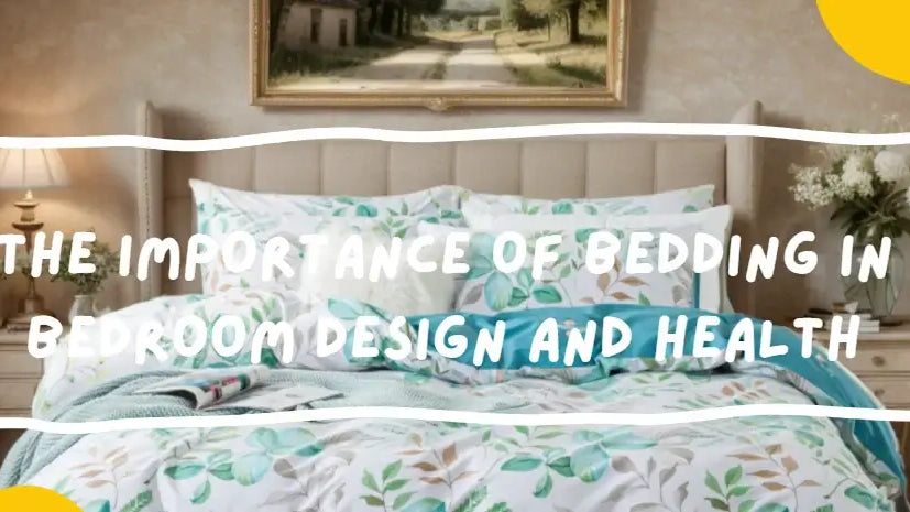 A bedroom with a floral duvet cover set and sheet set enhances the overall design, creating a stylish and inviting space